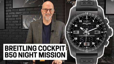 Breitling Cockpit B50 Night Mission: A Watch for Bold Adventures 